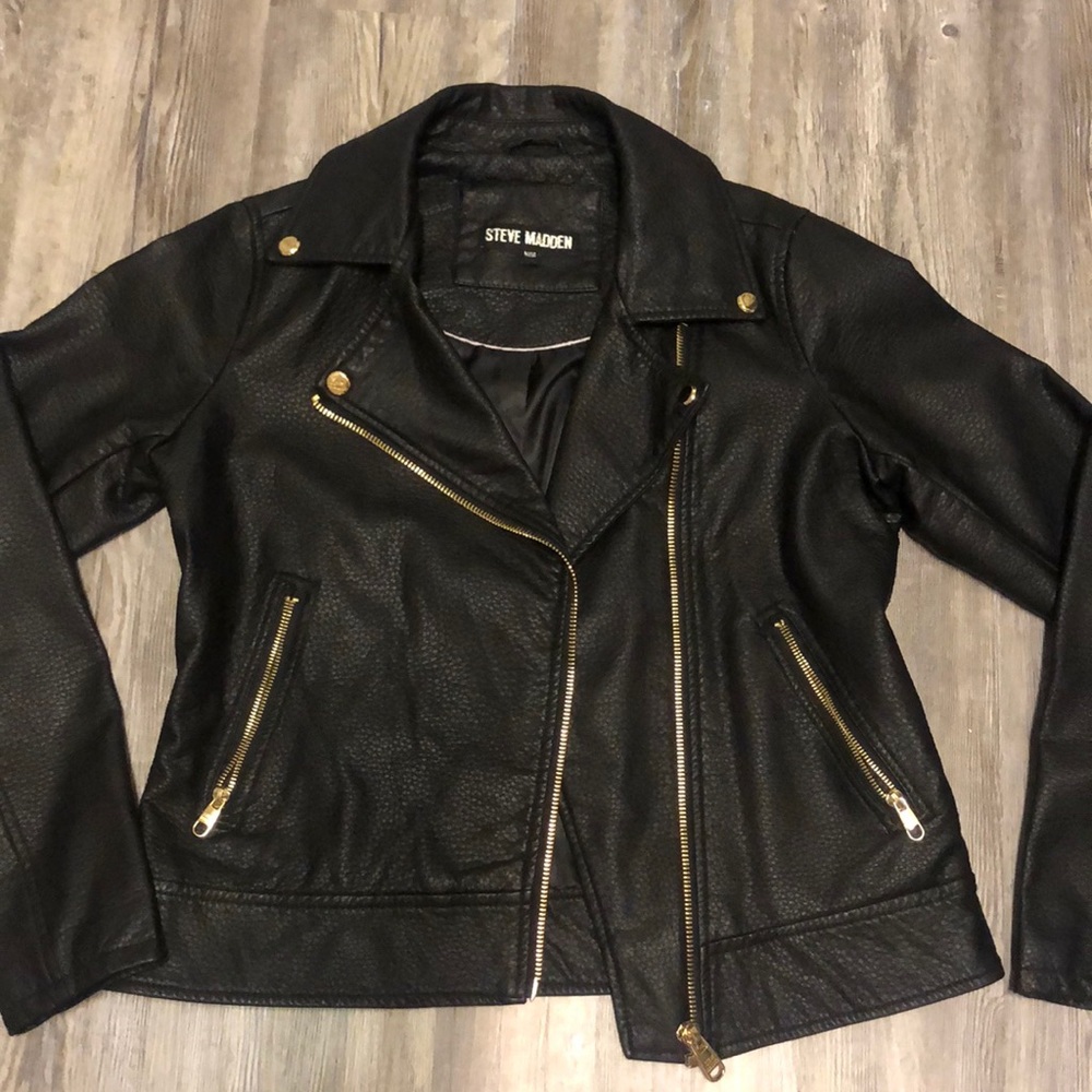 Steve Madden faux leather jacket